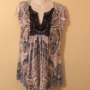 New direction multicolor blouse